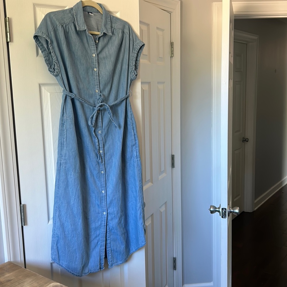 Old Navy Midi Burton Dress - NWOT